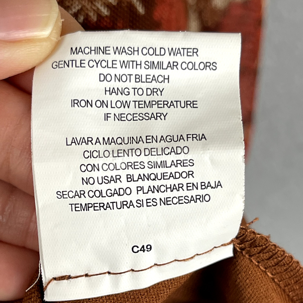 Whimsy Fairy Floral Mesh Dress Women Medium Sheer Pleated Midi Y2K Boho Peasant - Picture 12 of 16